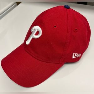 NWOT New Era - Vintage Red Philadelphia Phillies Hat - One Size